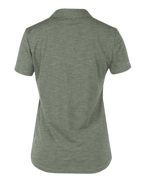 Women's Breeze Tech Polo - Dark Olive Heathered