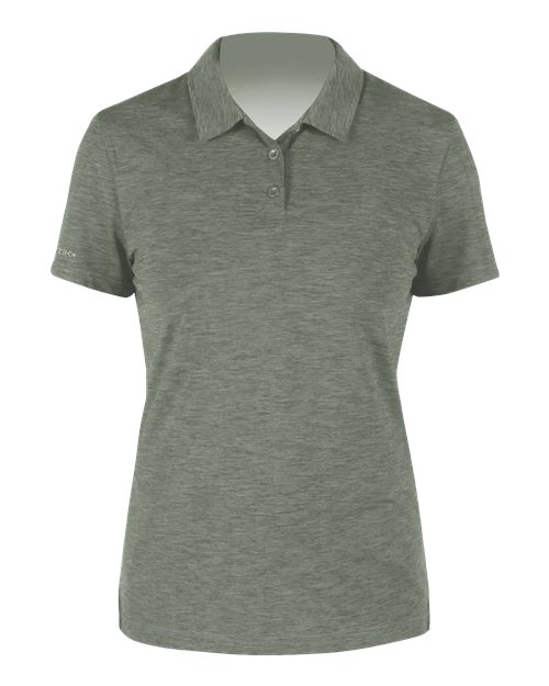 Women's Breeze Tech Polo - Dark Olive Heathered