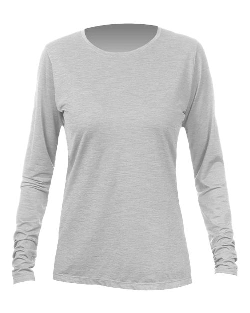 Women's Breeze Tech Long Sleeve T-Shirt - Alloy Heathered