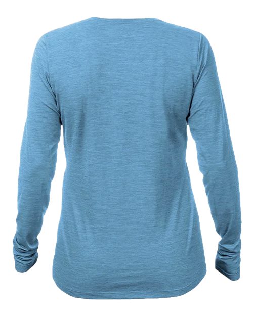 Women's Breeze Tech Long Sleeve T-Shirt - Bahama Heathered