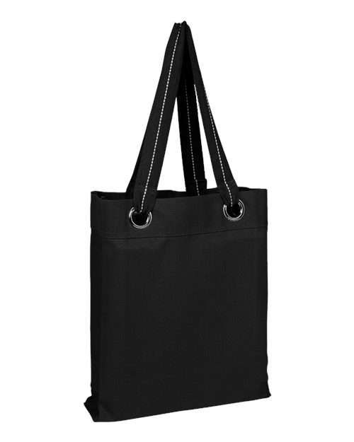 Large Grommet Tote - Black
