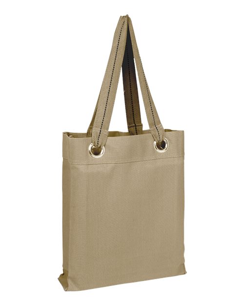Large Grommet Tote - Natural