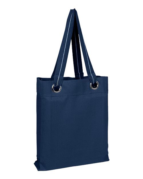 Large Grommet Tote - Navy