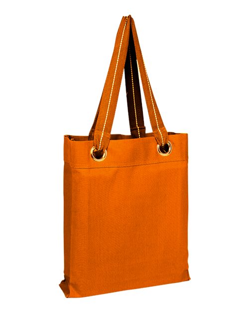 Large Grommet Tote - Orange