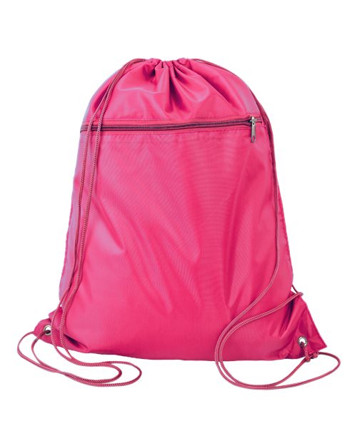 Polyester Cinchpack - Hot Pink