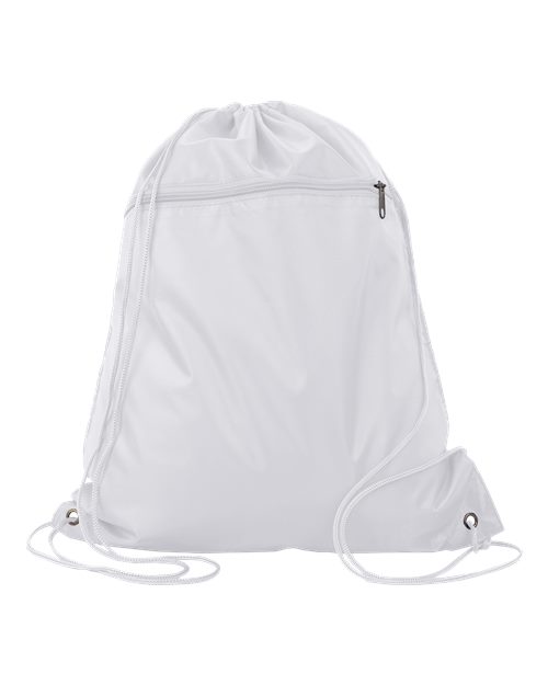 Polyester Cinchpack - White