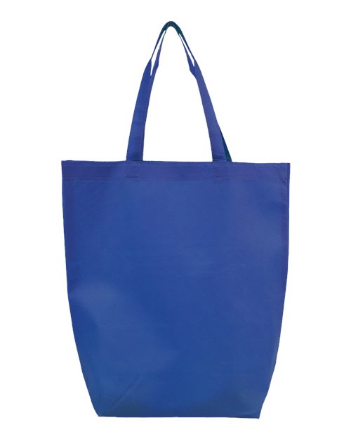 Non-Woven Gusset Bottom Tote - Royal
