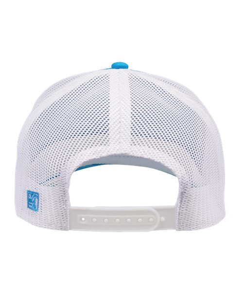 Everyday Trucker Cap - Aqua Blue/ White