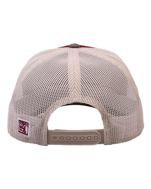 Everyday Trucker Cap - Cinnamon Red/ Olive Green/ Stone