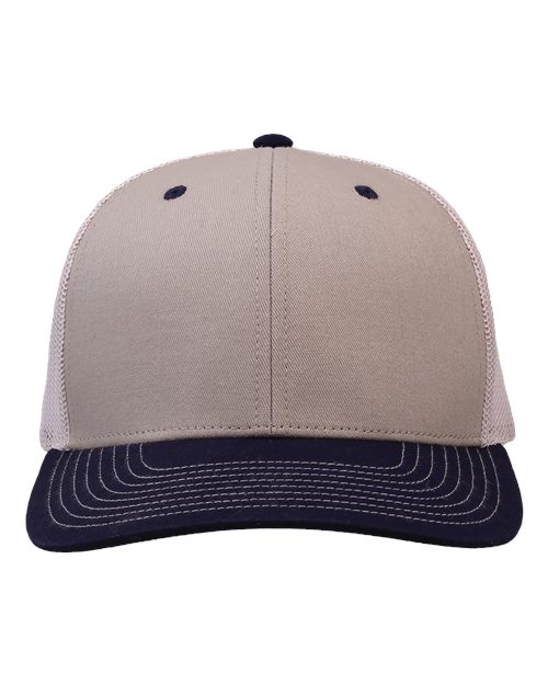 Everyday Trucker Cap - Khaki/ Navy/ Stone