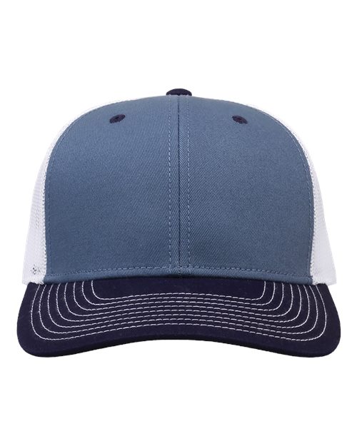 Everyday Trucker Cap - Marine Blue/ Navy/ White