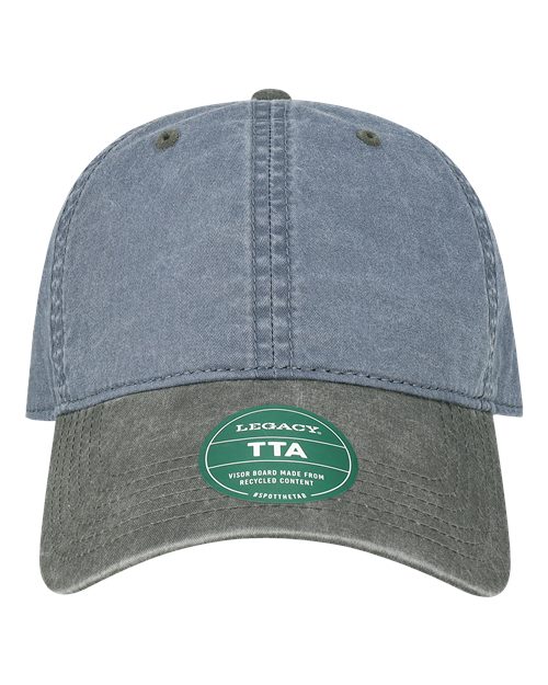 Terra Twill Cap - Slate Blue/ Cinder