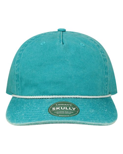 Skully Rope Cap - Aqua