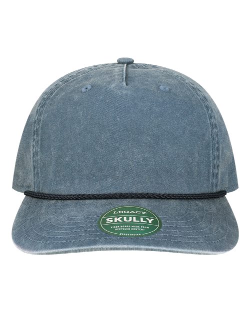 Skully Rope Cap - Navy