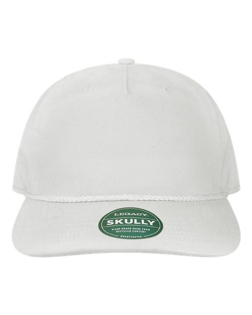 Skully Rope Cap - White