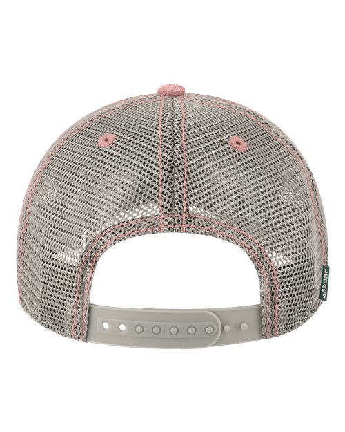 Dashboard Trucker Cap - Dusty Rose/ Grey