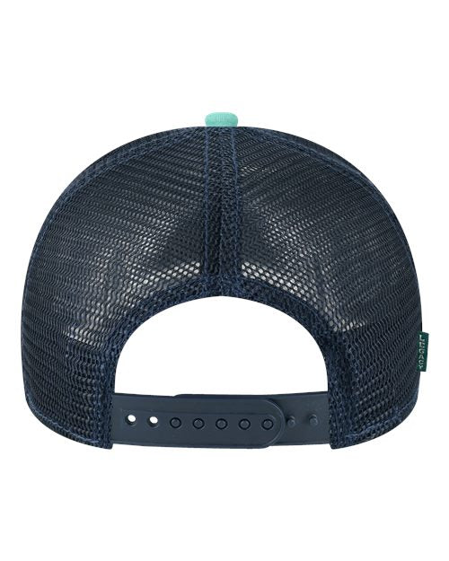 Mid-Pro Snapback Trucker Cap - Mint/ Marine/ Navy