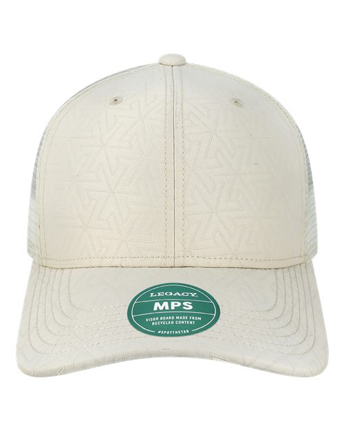 Mid-Pro Snapback Trucker Cap - White Z - Quilted