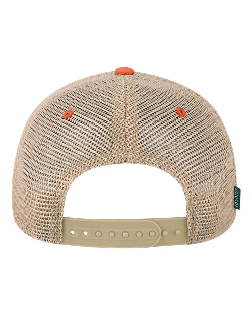 Old Favorite Trucker Cap - Marine Blue/ Coral