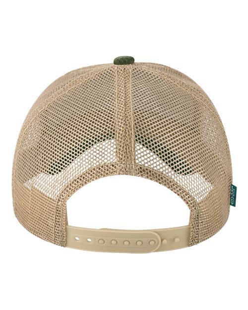 Old Favorite Five-Panel Trucker Cap - Green Stripe