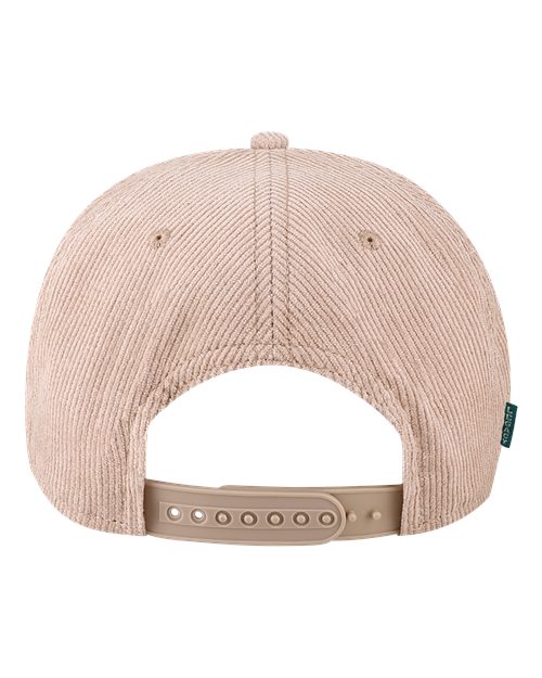 Five-Panel Adjustable Cap - Dusty Rose Corduroy