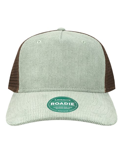 Five-Panel Adjustable Cap - Sawgrass Corduroy/ Brown
