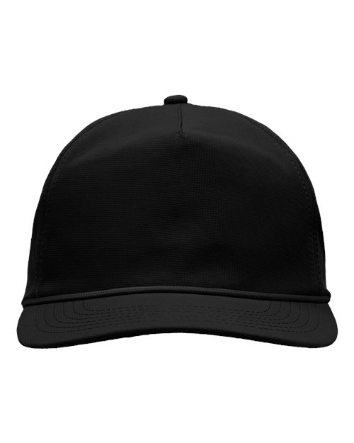 Five-Panel Ripstop Cap - Black