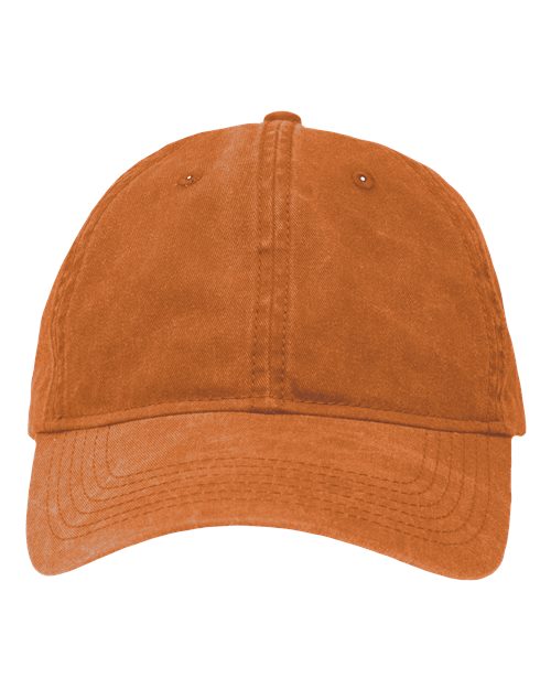 Dad Hat Fit - Pigment Texas Orange