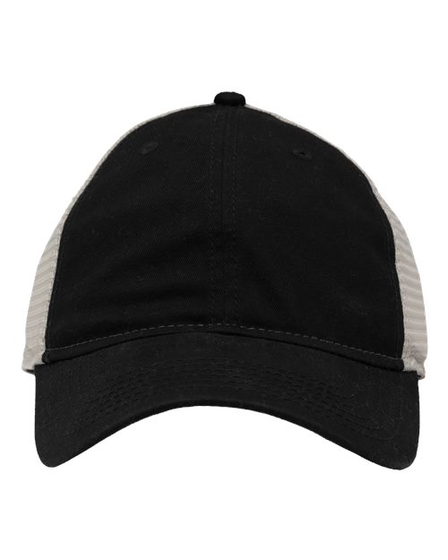Mesh Dad Hat Fit - Black/ Stone
