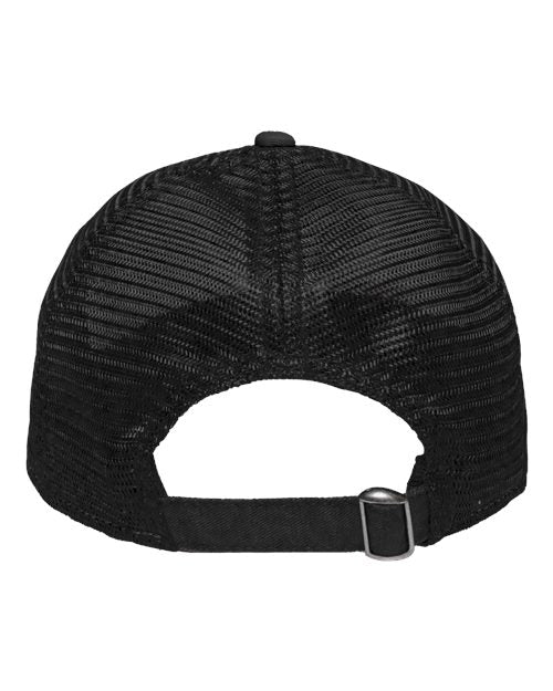 Mesh Dad Hat Fit - Charcoal/ Black