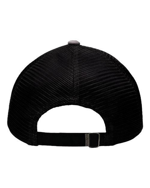 Mesh Dad Hat Fit - Grey/ Black