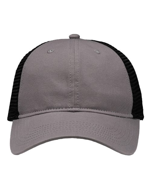 Mesh Dad Hat Fit - Grey/ Black