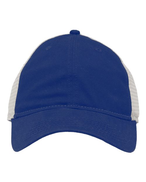 Mesh Dad Hat Fit - Royal/ Stone
