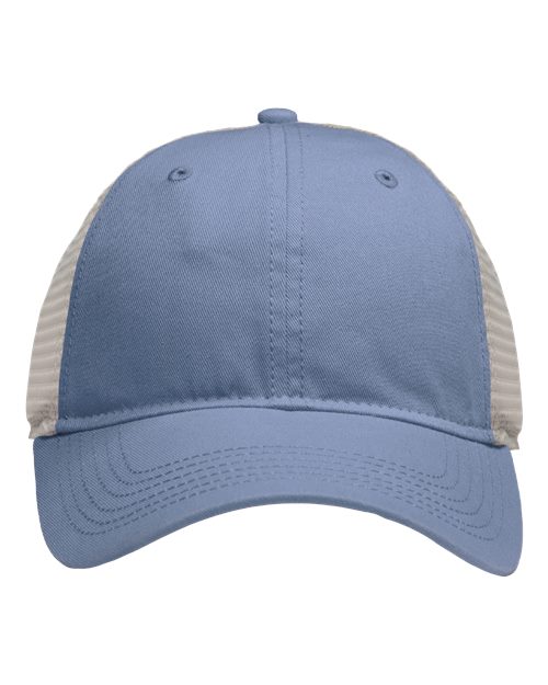 Mesh Dad Hat Fit - Sky Blue/ Stone