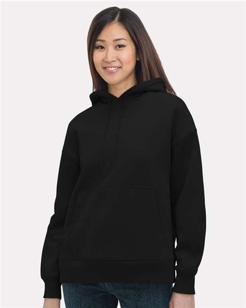 Women's USA-Made Hooded Sweatshirt - Black