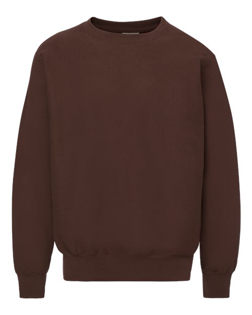 Unisex Pro-Weave® Crewneck Sweatshirt - Espresso Brown