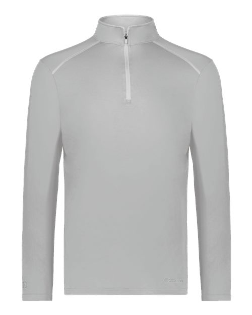 Men's CoolCore® Quarter-Zip Pullover - Athletic Grey