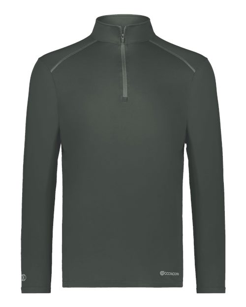 Youth CoolCore® Quarter-Zip Pullover - Iron