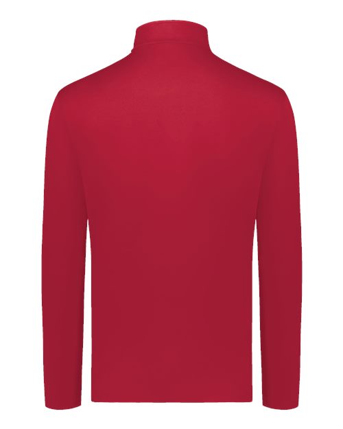Youth CoolCore® Quarter-Zip Pullover - Scarlet