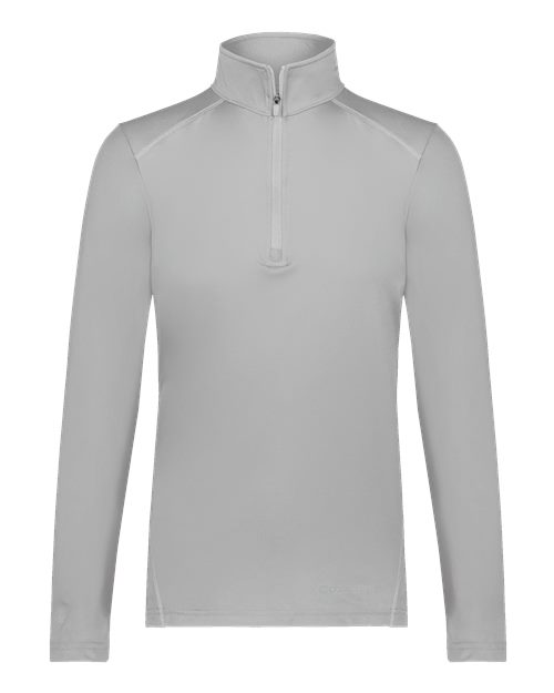 Women's CoolCore® Quarter-Zip Pullover - Athletic Grey