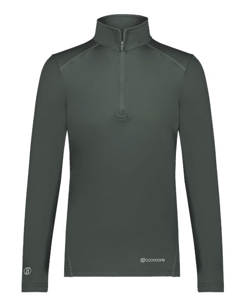 Women's CoolCore® Quarter-Zip Pullover - Iron