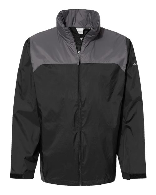 Men's Glennaker Lake™ II Rain Jacket - Black/ City Grey