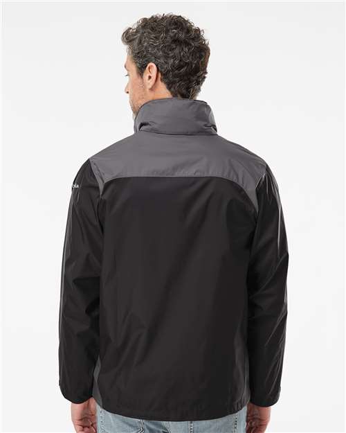 Men's Glennaker Lake™ II Rain Jacket - Black/ City Grey
