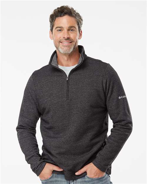 Men's Great Hart Mountain™ III Half-Zip Pullover - Black Heather