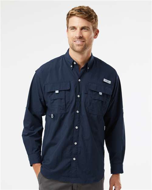 Men's PFG Bahama™ II Shirt - Collegiate Navy