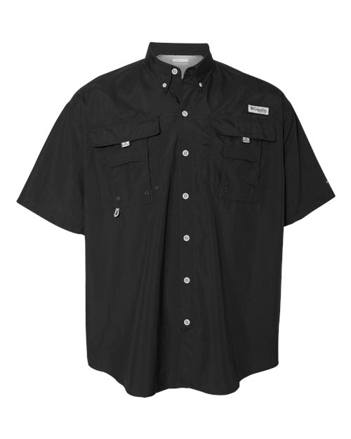 Men's PFG Bahama™ II Short Sleeve Shirt - Black