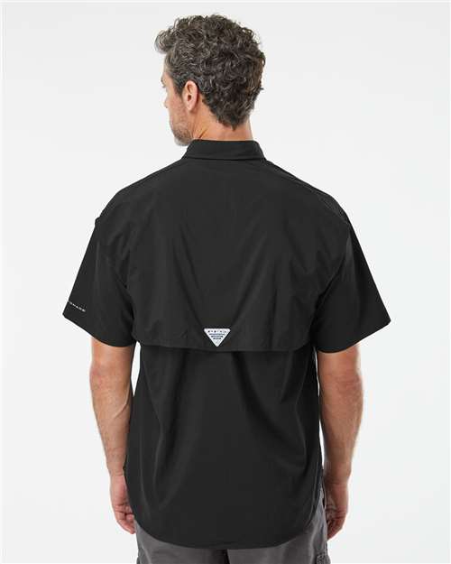 Men's PFG Bahama™ II Short Sleeve Shirt - Black