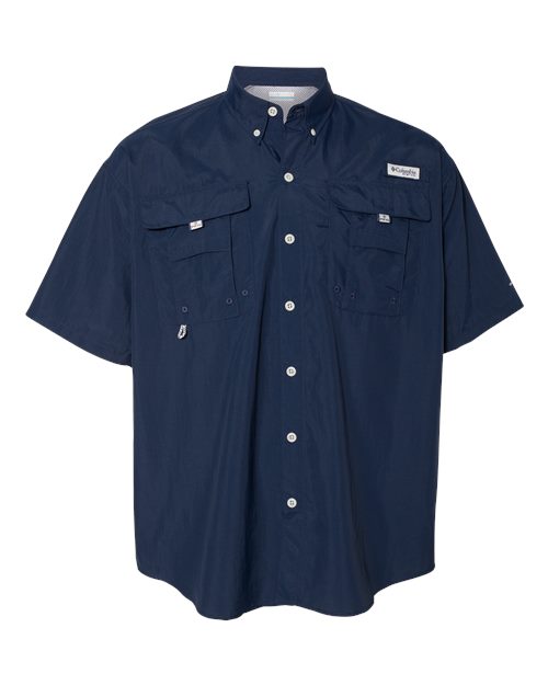 Men's PFG Bahama™ II Short Sleeve Shirt - Collegiate Navy