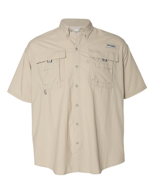 Men's PFG Bahama™ II Short Sleeve Shirt - Fossil