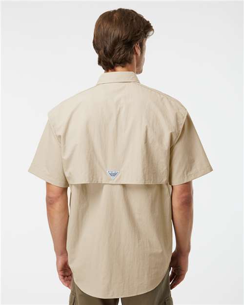Men's PFG Bahama™ II Short Sleeve Shirt - Fossil